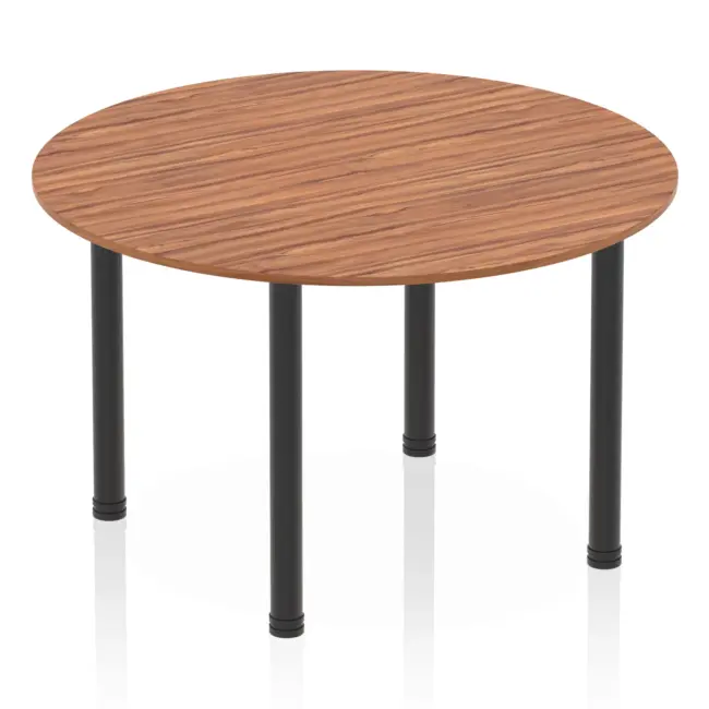 Impulse Round Table With Post Leg - Desk Warehouse
