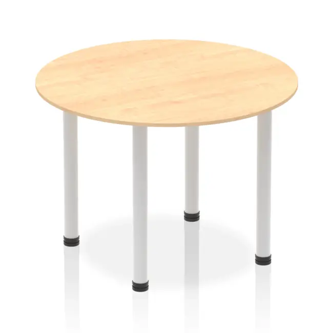 Impulse Round Table With Post Leg - Desk Warehouse