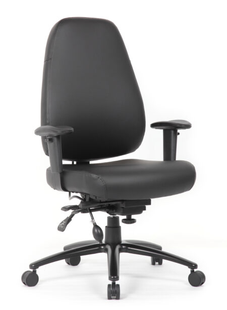 Rhino Heavy Duty 24x7 Leather Chair