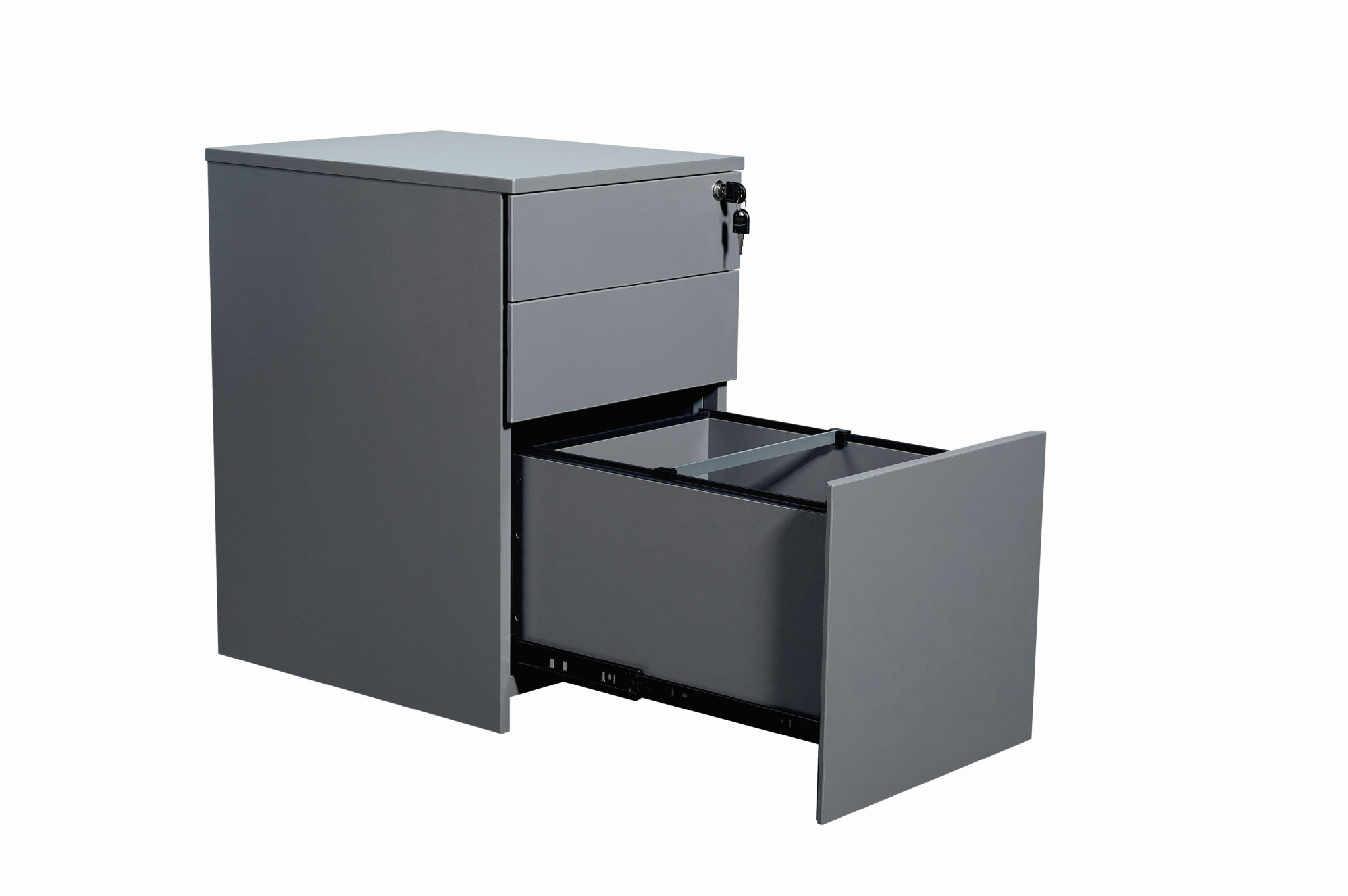 Cambio 3 Drawer Mobile Pedestal - Desk Warehouse