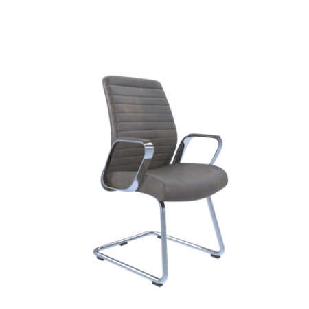 Dawn Visitor Leather Executive Chair